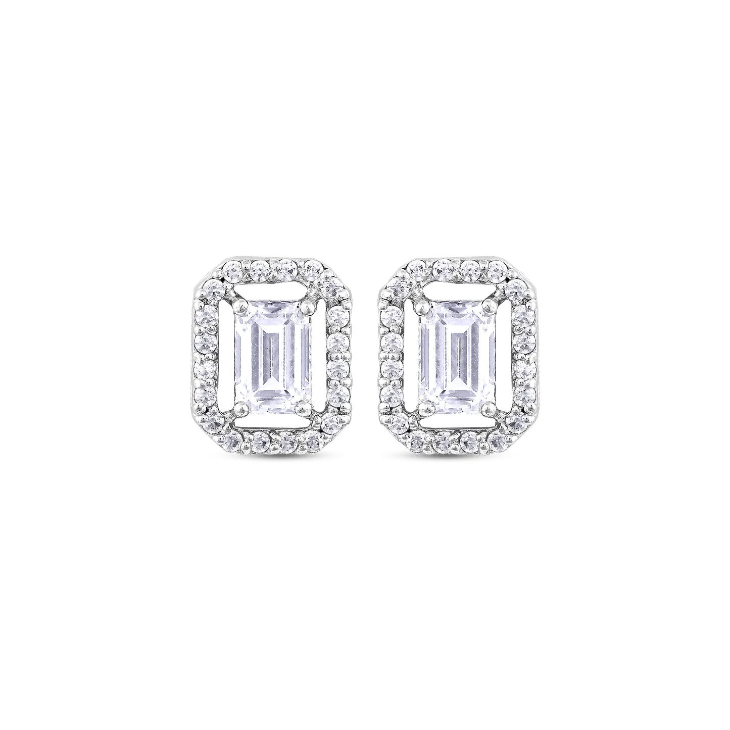 Radiant Emerald Halo Solitaire