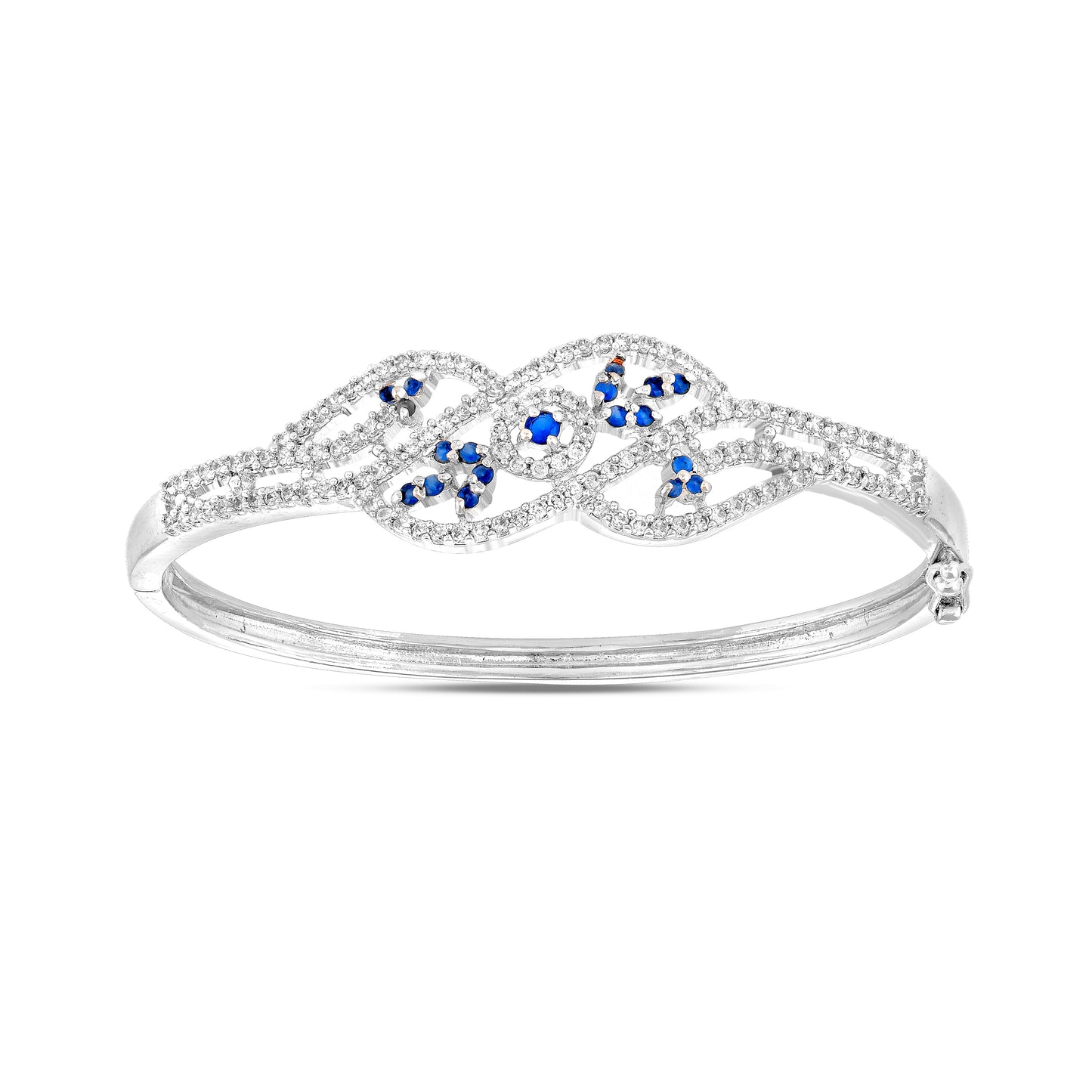 Twilight Sapphire Stiff Bracelet