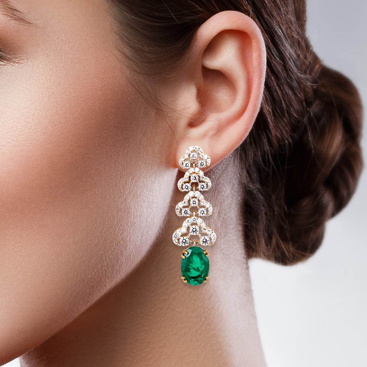 Celestial Emerald Dangler