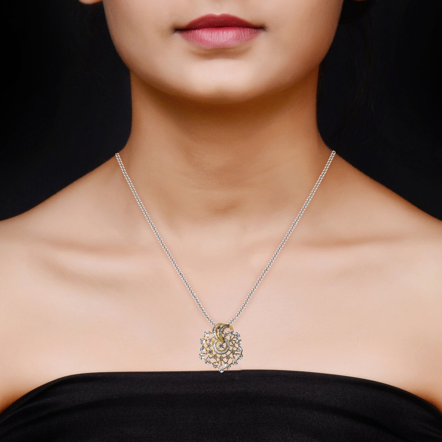 Abstract Allure Pendant