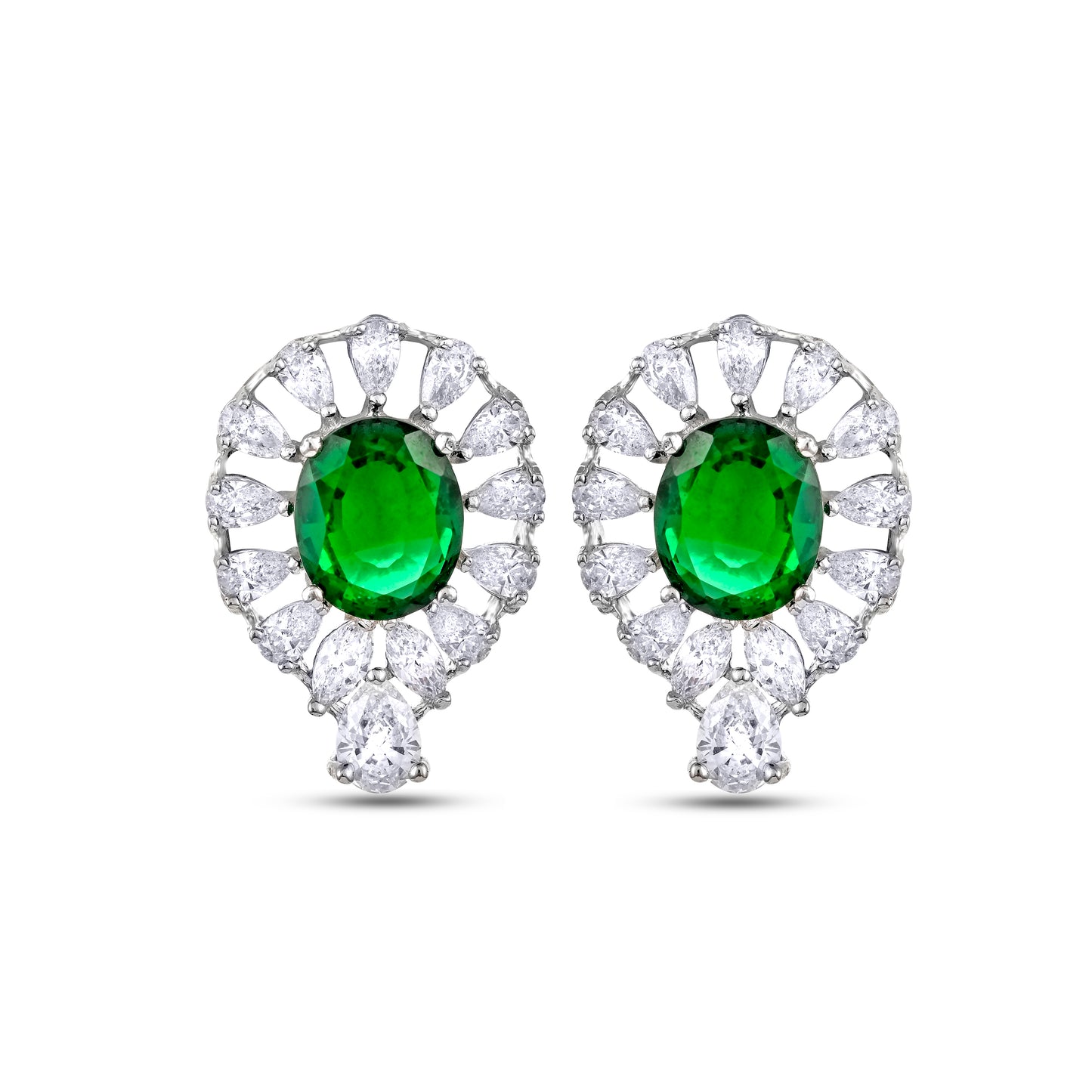 Luxe Evergreen Studs