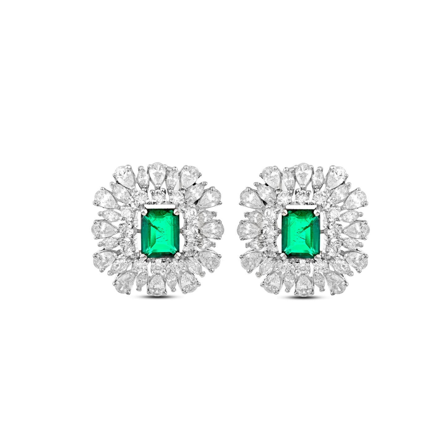 Ethereal Emerald Earrings