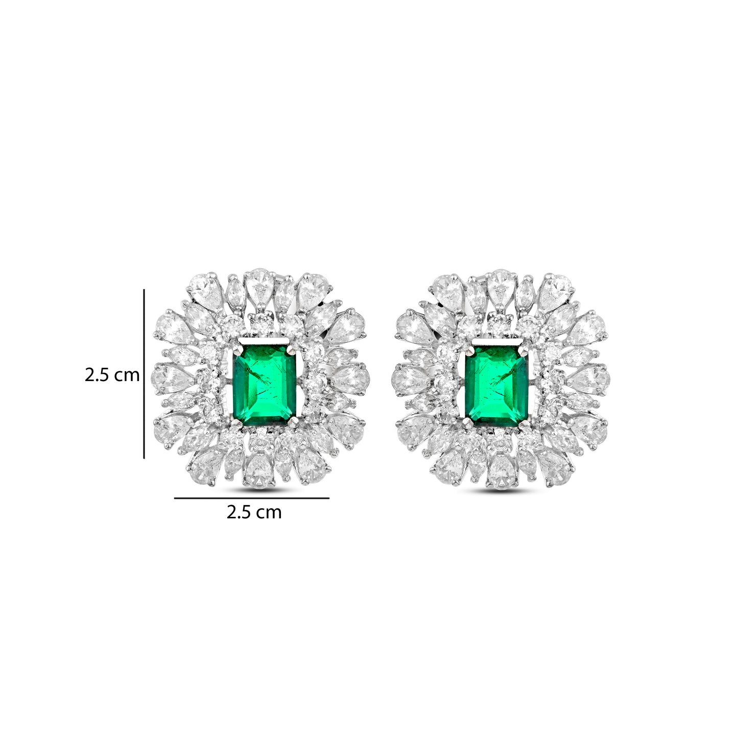 Ethereal Emerald Earrings