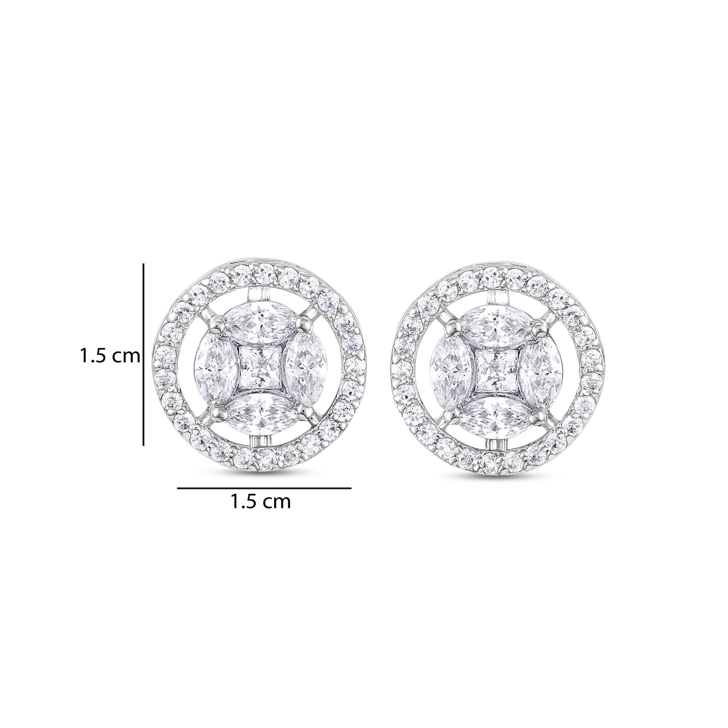 Forever Brilliant Solitaire Stud Earring