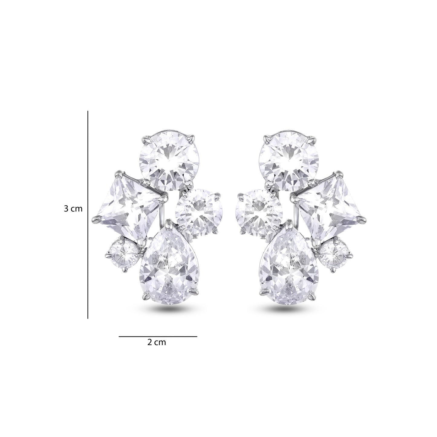 Celestial Solitaire Earrings