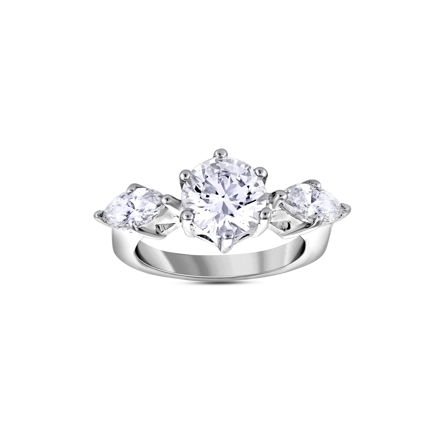 Ethereal Solitaire Ring