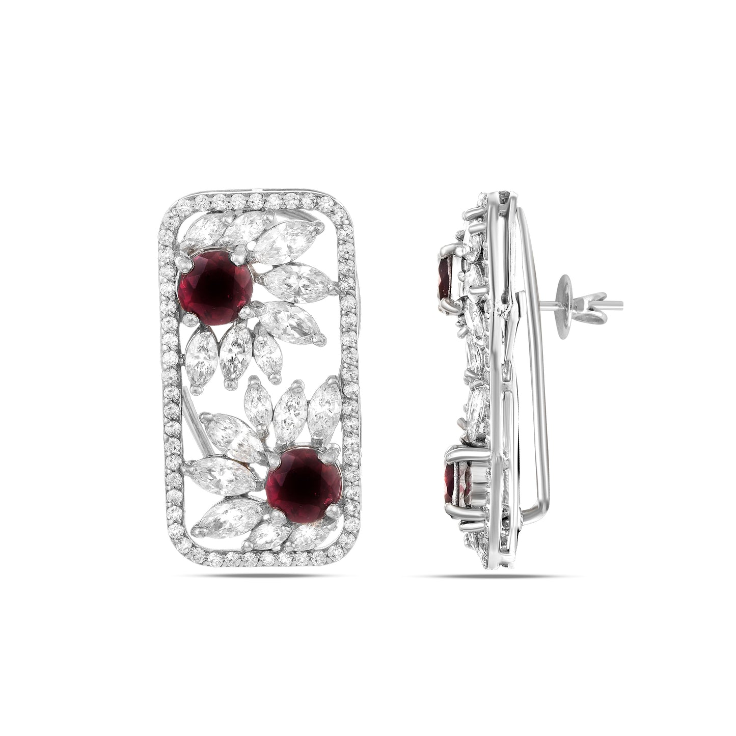 Ruby Marquis Radiance Earrings