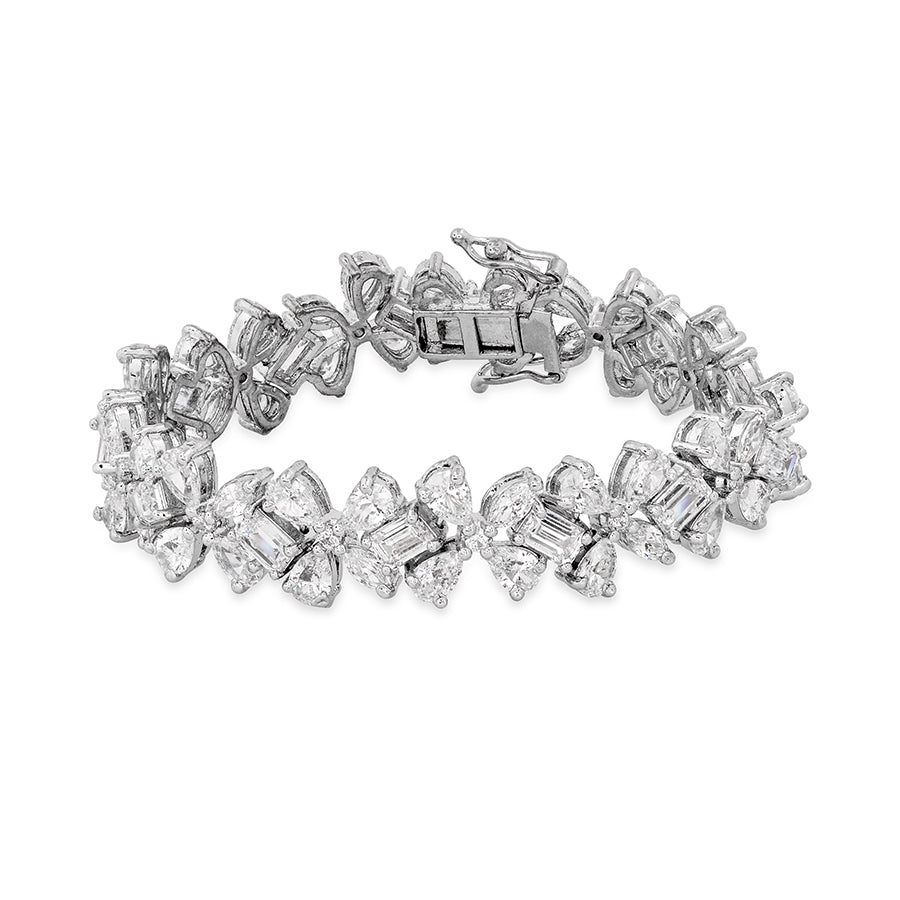 Petal & Prism: The Floral Radiance Bracelet