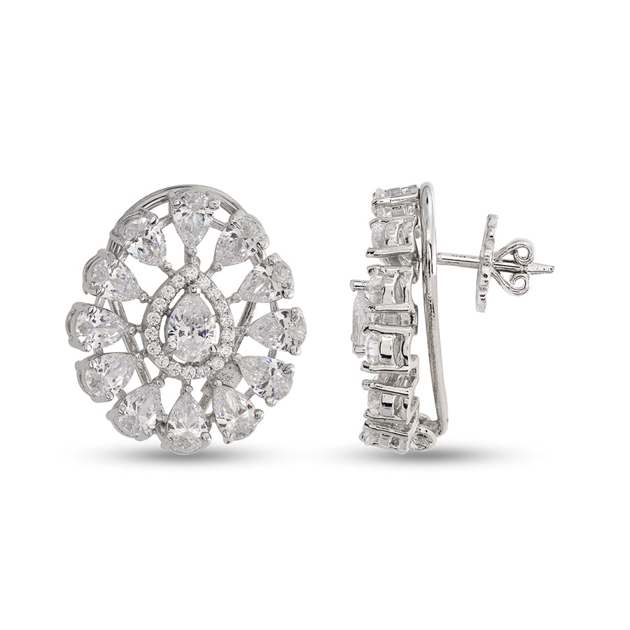 Luxe Drop Cluster Studs