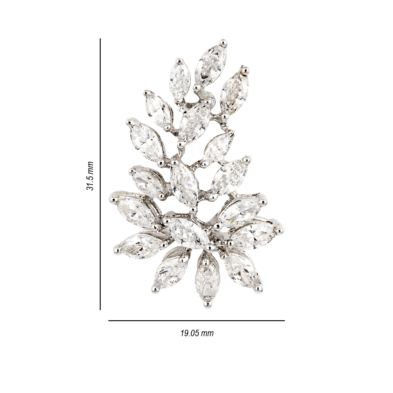 Luxe Marquise Studs