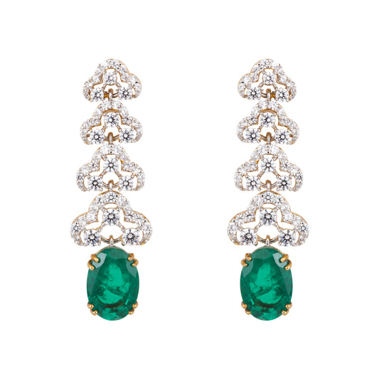 Celestial Emerald Dangler