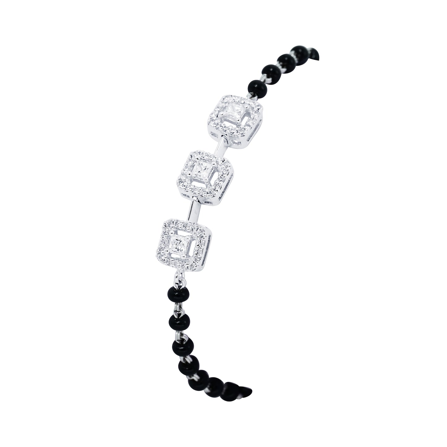 Ethereal Princess Cut Nazariya Bracelet