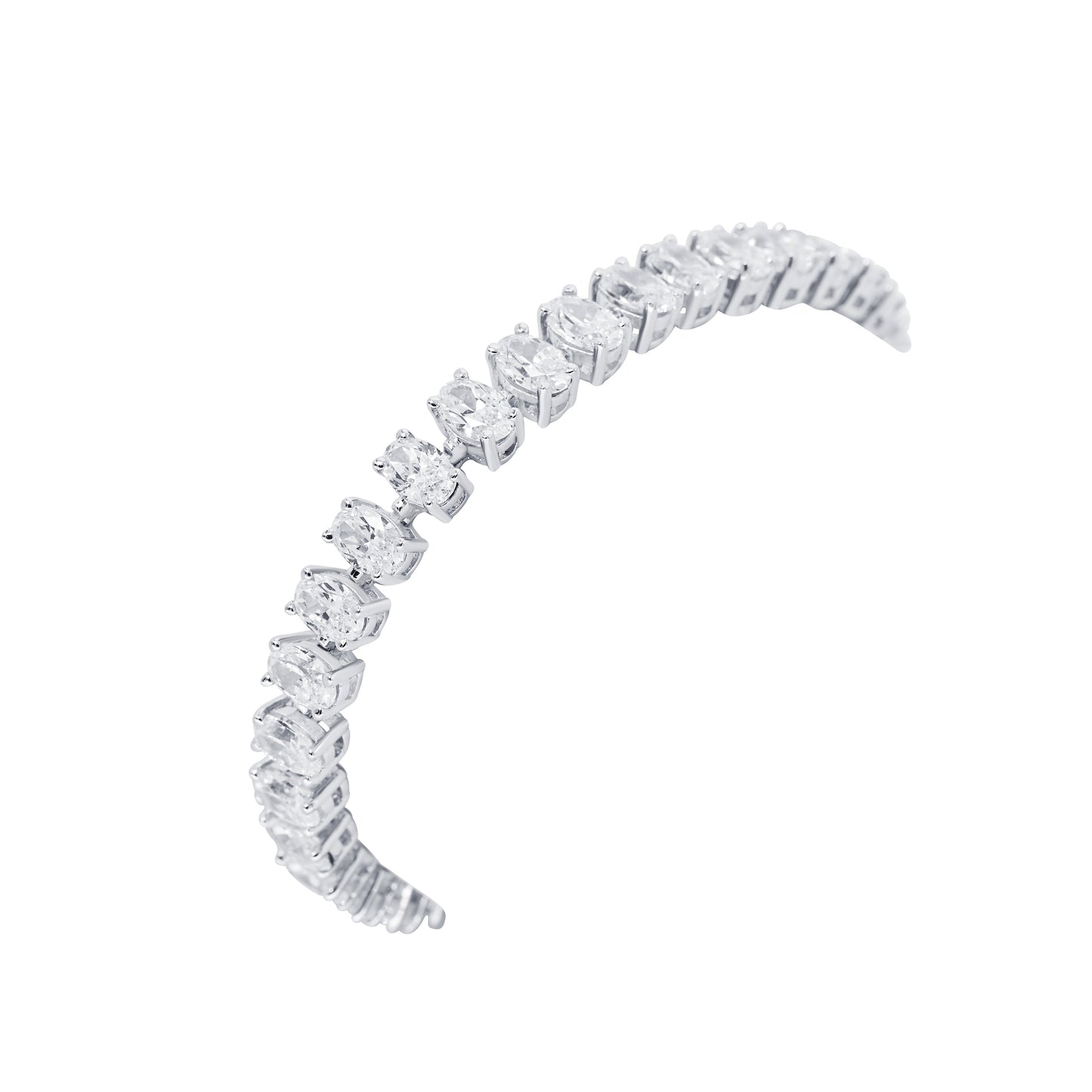 Eternal Oval Tennis Bracelet