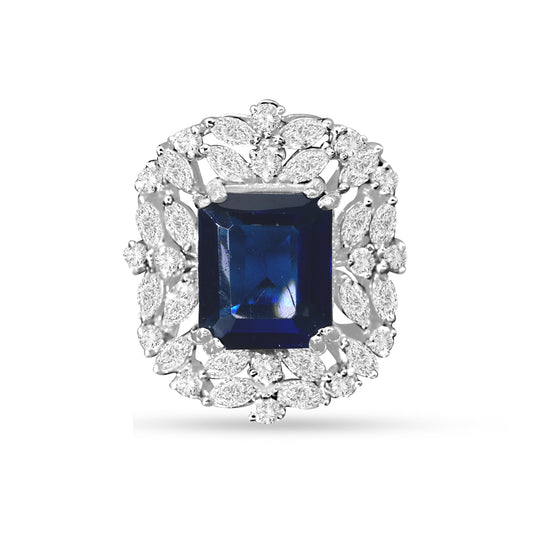 Blue Majesty Sapphire Ring