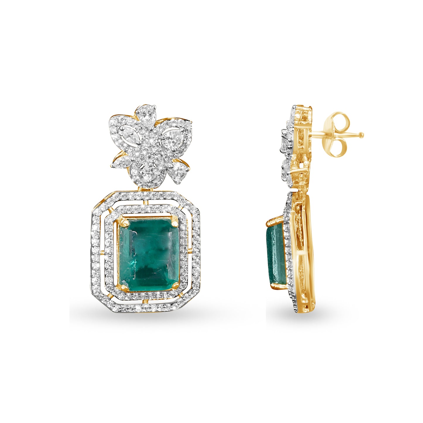 Emerald Allure Earrings