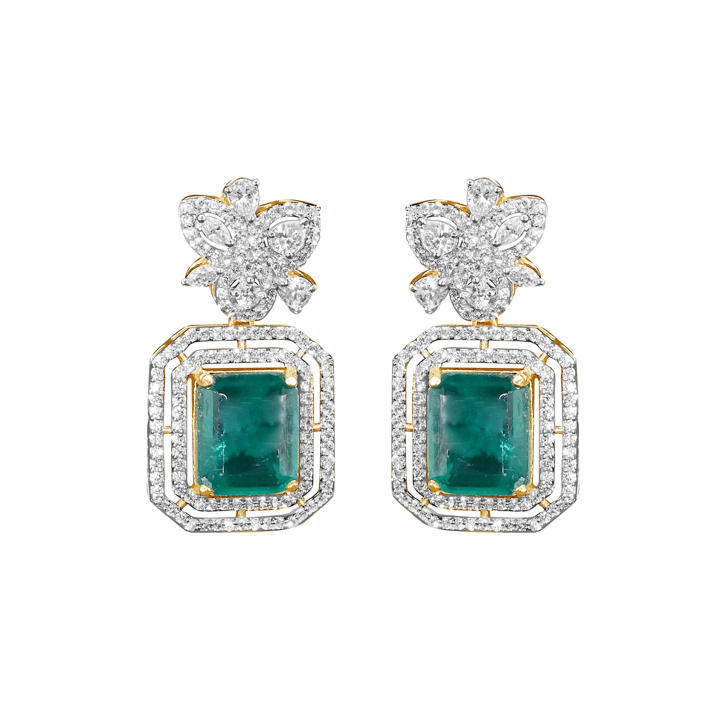 Emerald Allure Earrings